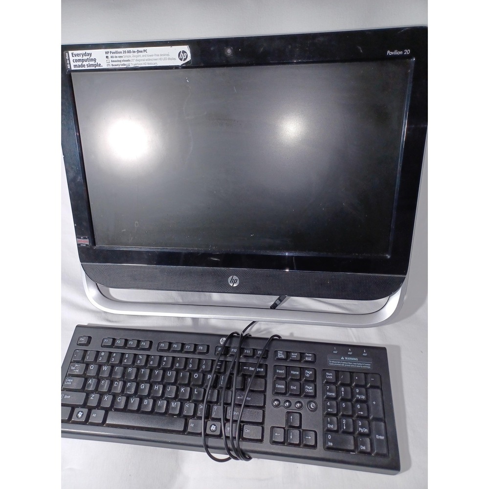 HP Pavilion 20 All-in-One PC AMD E1 20" HD LED Desktop Computer Webcam DVD